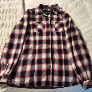 Fleece lined ladies flannel